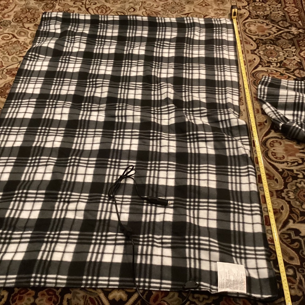 Heated car blanket
